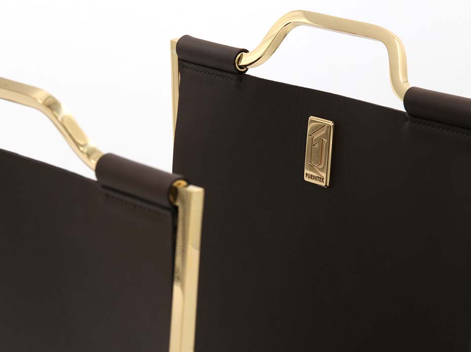 Подставка под сумки Furnitek FG-114 латунь