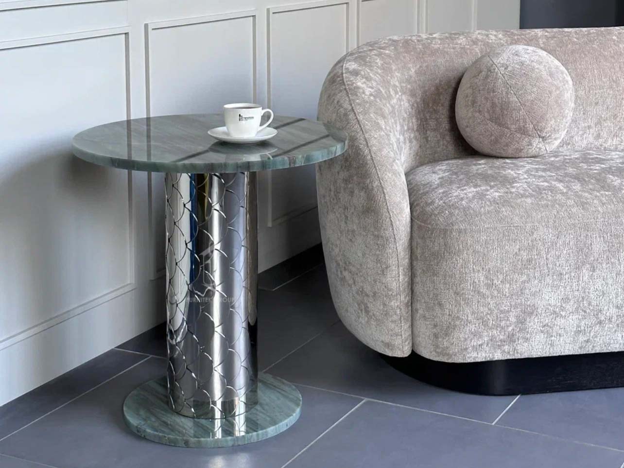 Столик кофейный круглый Ar-Deco Furnitek FG-038 