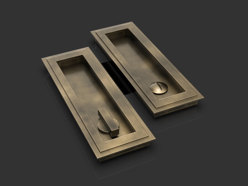 Комплект WC Oliver Knights Anthony T&R FP античная бронза