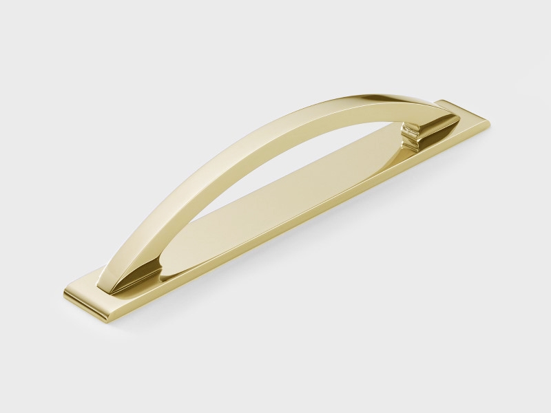 Мебельная ручка-скоба Armac Martin Bayone полированная латунь