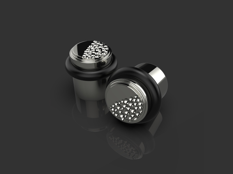 Дверной ограничитель Oliver Knights Drake DS полированный хром