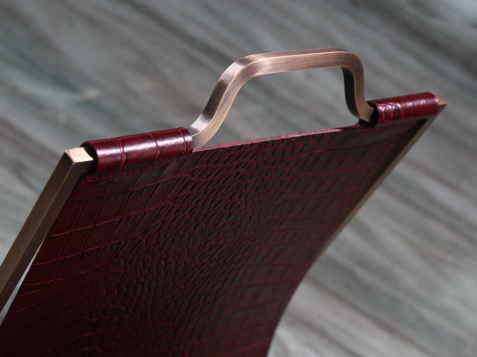 Подставка под сумки FG-157 античная латунь