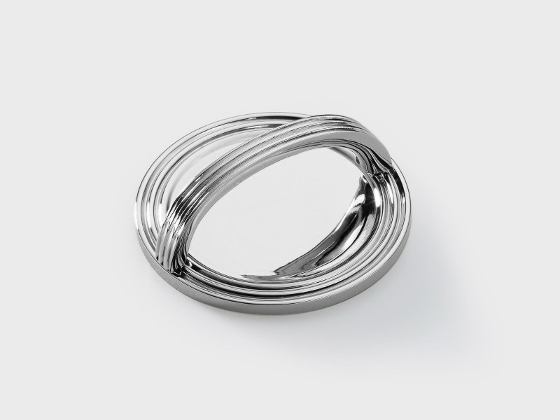 Мебельная ручка-кольцо Armac Martin 2830 полированный хром