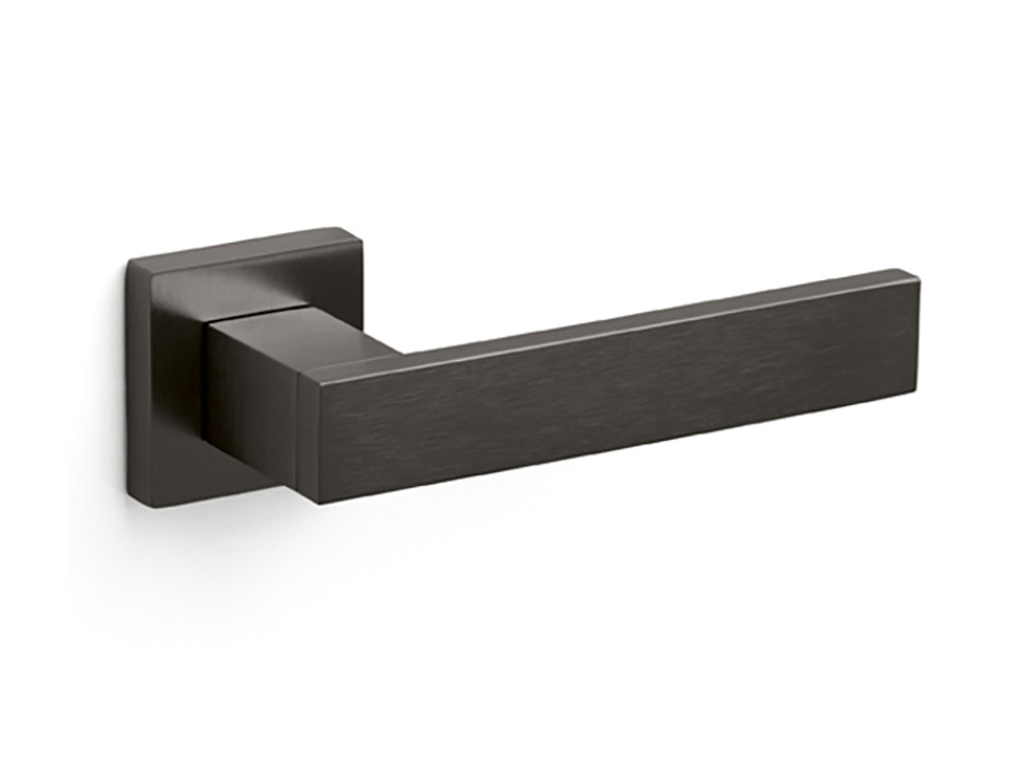 Дверная ручка на круглой розетке Olivari Diana US антрацит