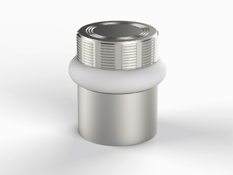 Ограничитель напольный Frank Allart FG-2136 матовый никель