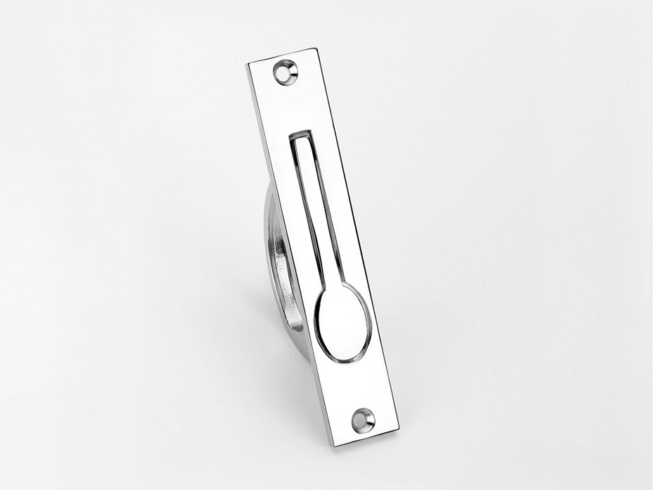 Торцевая ручка Frank Allart 4377 полированный хром