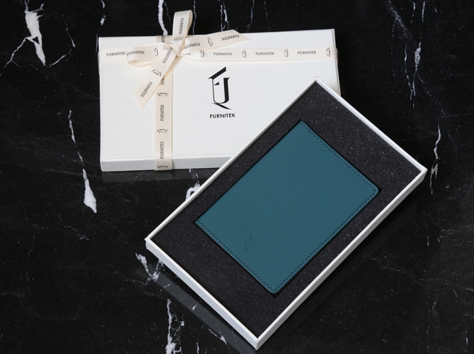 Обложка кожаная на паспорт FURNITEK модель FG-0201911 в подарочной коробке