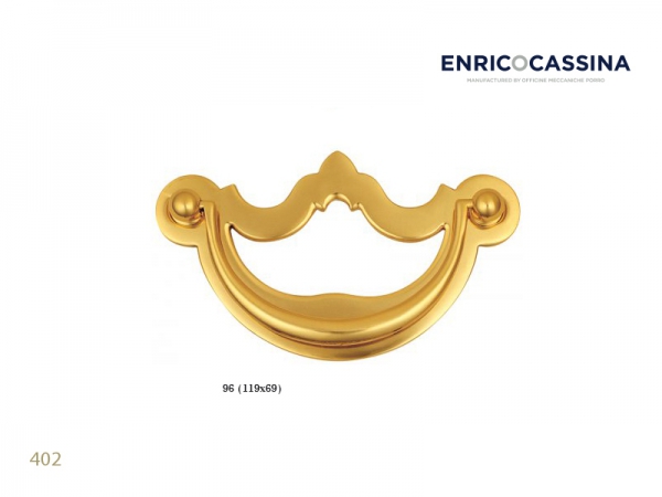 Мебельная ручка Enrico Cassina 402 полированная латунь