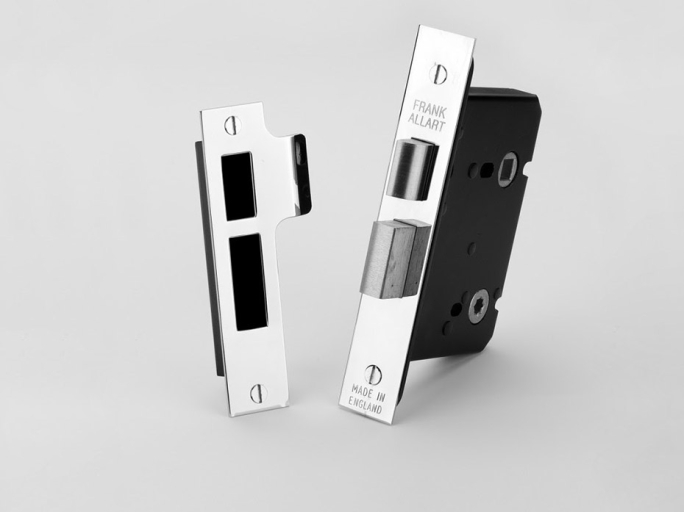 Дверной замок левый Frank Allart 7534 под с/у защелку