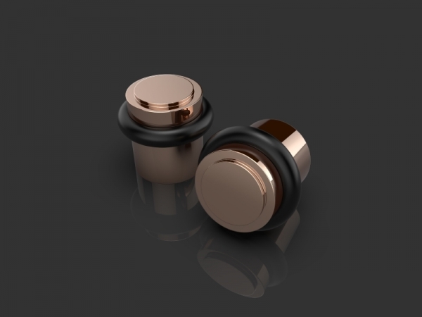 Дверной ограничитель Oliver Knights Anthony DS полированная медь