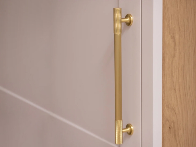 Мебельная ручка-скоба Armac Martin Sparkbrook 210мм матовая латунь