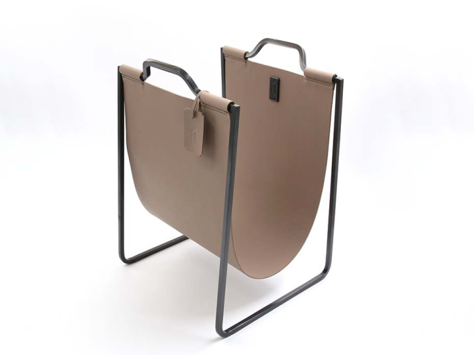 Подставка под сумки FG-153 чернёная латунь полировка