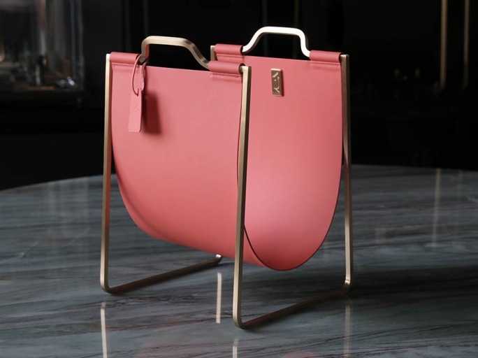 Подставка под сумки FG-164 матовая латунь