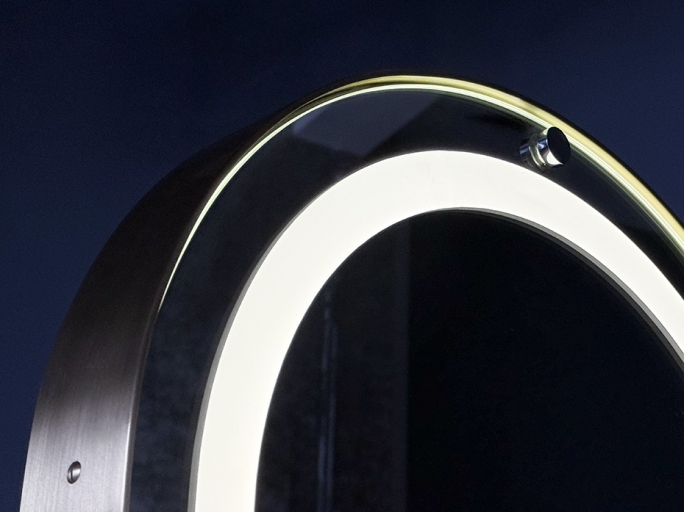 Зеркало напольное поворотное FURNTEK FG-002027 матовая латунь