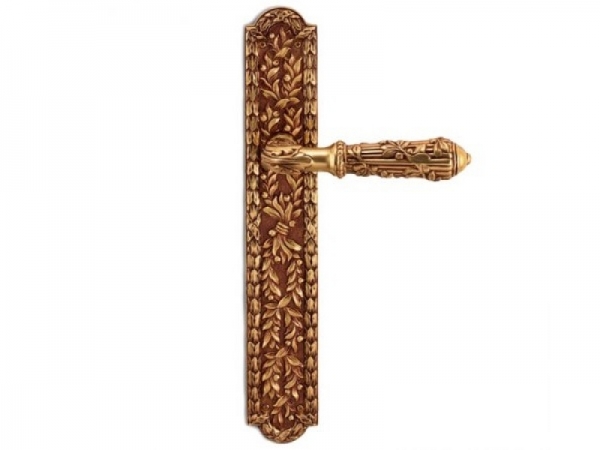 Дверная ручка на планке Salice Paolo NAXOS 3307 французское золото