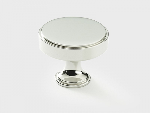 Мебельная ручка-кнопка Armac Martin Rotunda 32 мм полированный никель