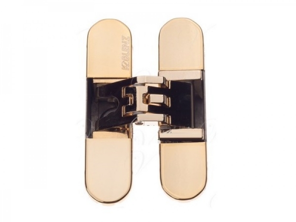 Дверная скрытая петля Koblenz Kubika 6200 полированная латунь