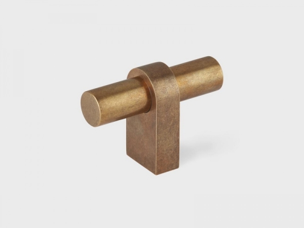 Мебельная ручка Т-образная Armac Martin Arbar античная латунь