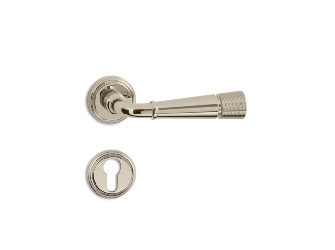 Дверная ручка на розетке Salice Paolo HAMILTON 2030 NL полированный никель