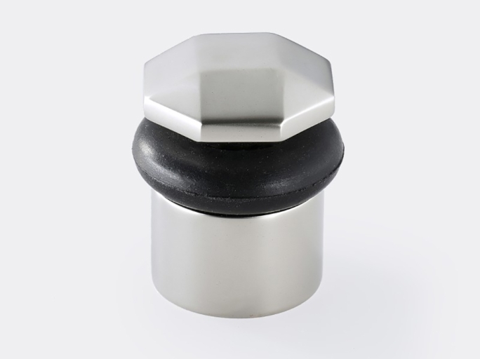 Ограничитель напольный Frank Allart FG-2141 матовый никель