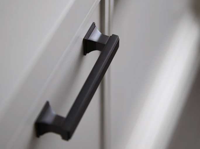 Мебельная ручка-скоба Armac Martin Jefferson 227 мм полированная латунь