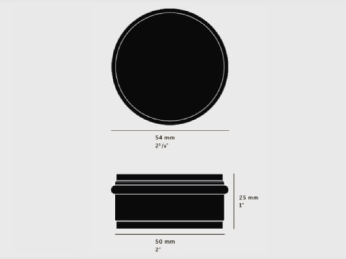 Ограничитель напольный Buster & Punch RDS-02272 латунь