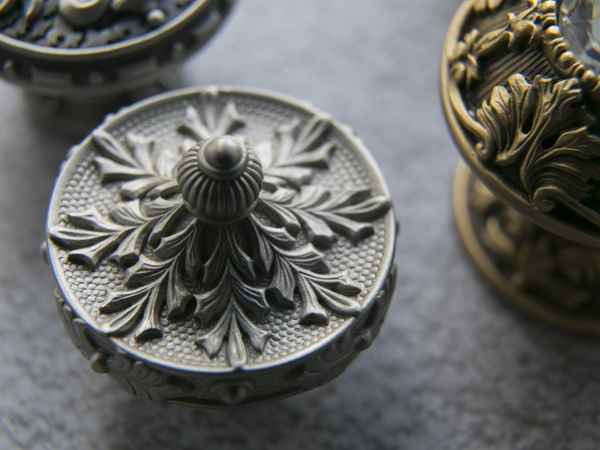 Мебельные ручки-кнопки Edgar Berebi