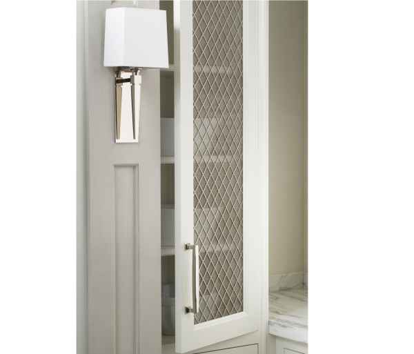 Латунные решётки для фасадов шкафа